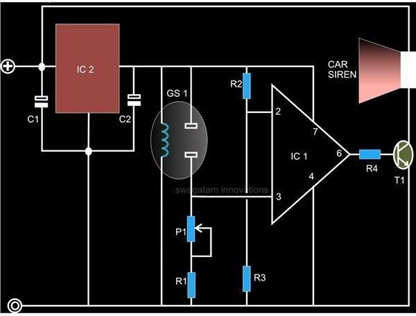 How to Build a Smoke Detector - Explained Through Schematic Diagram