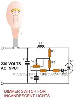 How To Make A Dimmer Switch For Incandescent Lights Construction Explained Bright Hub Engineering A Dimmer Switch For Incandescent Lights, How To Make A Lamp Dimmer Switch Not Working