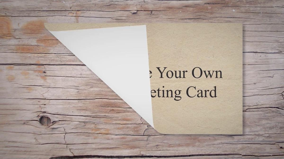 How to Make Your Own Musical Greeting Card