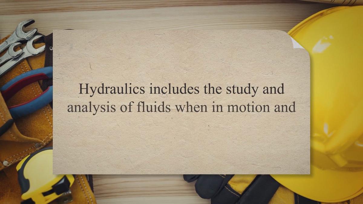 What is Hydraulics? Learn About the Study of Fluids in Civil Engineering