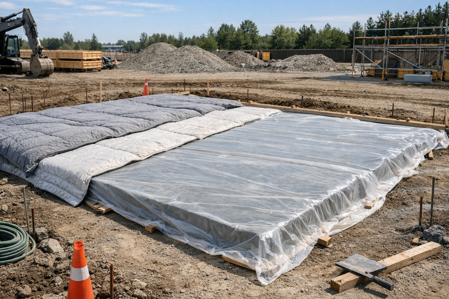 Concrete Curing Mistakes That Weaken a Small Project