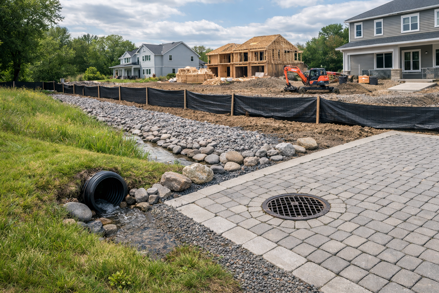 Stormwater Drainage Basics for Small Site Improvements