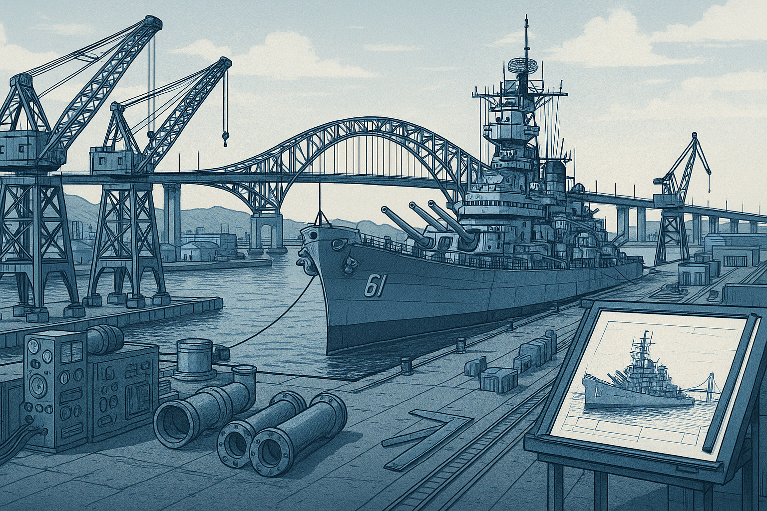 A Battleship in San Pedro, California: USS Iowa's Final Home?